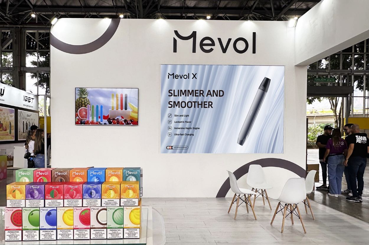 El mejor vape desechable: Mevol Go es el centro de atención en Alternative Product EXPO de Colombia